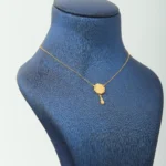 عقد كرسي جابر بالدمعه عيار 21