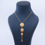 ⁦عقد كرفتة كرسي جابر عيار21⁩ - الصورة ⁦3⁩