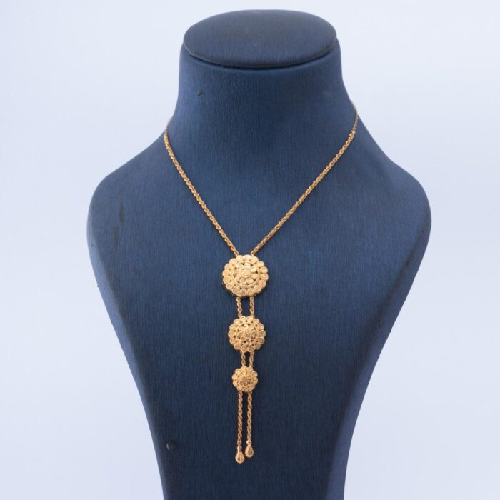 ⁦عقد كرفتة كرسي جابر عيار21⁩ - الصورة ⁦3⁩